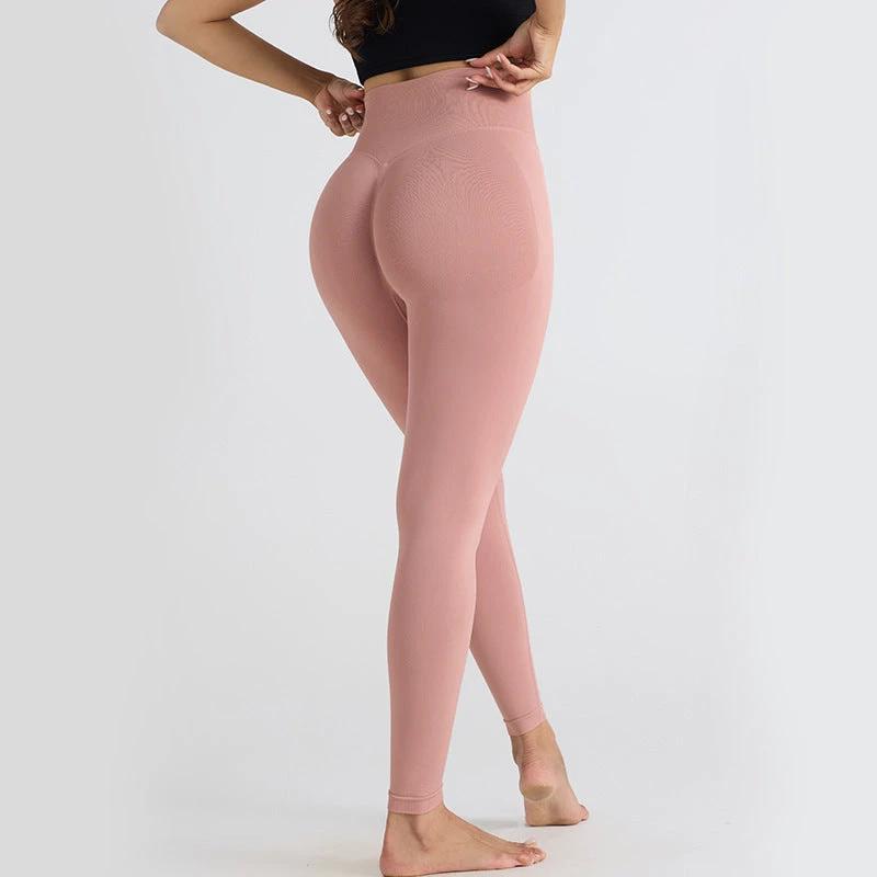 High Waist Workout Trousers High Elastic Sports Outdoor Yoga Clothes
