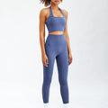 Nude Feel Yoga Long-sleeve Zipper Workout Clothes Suit