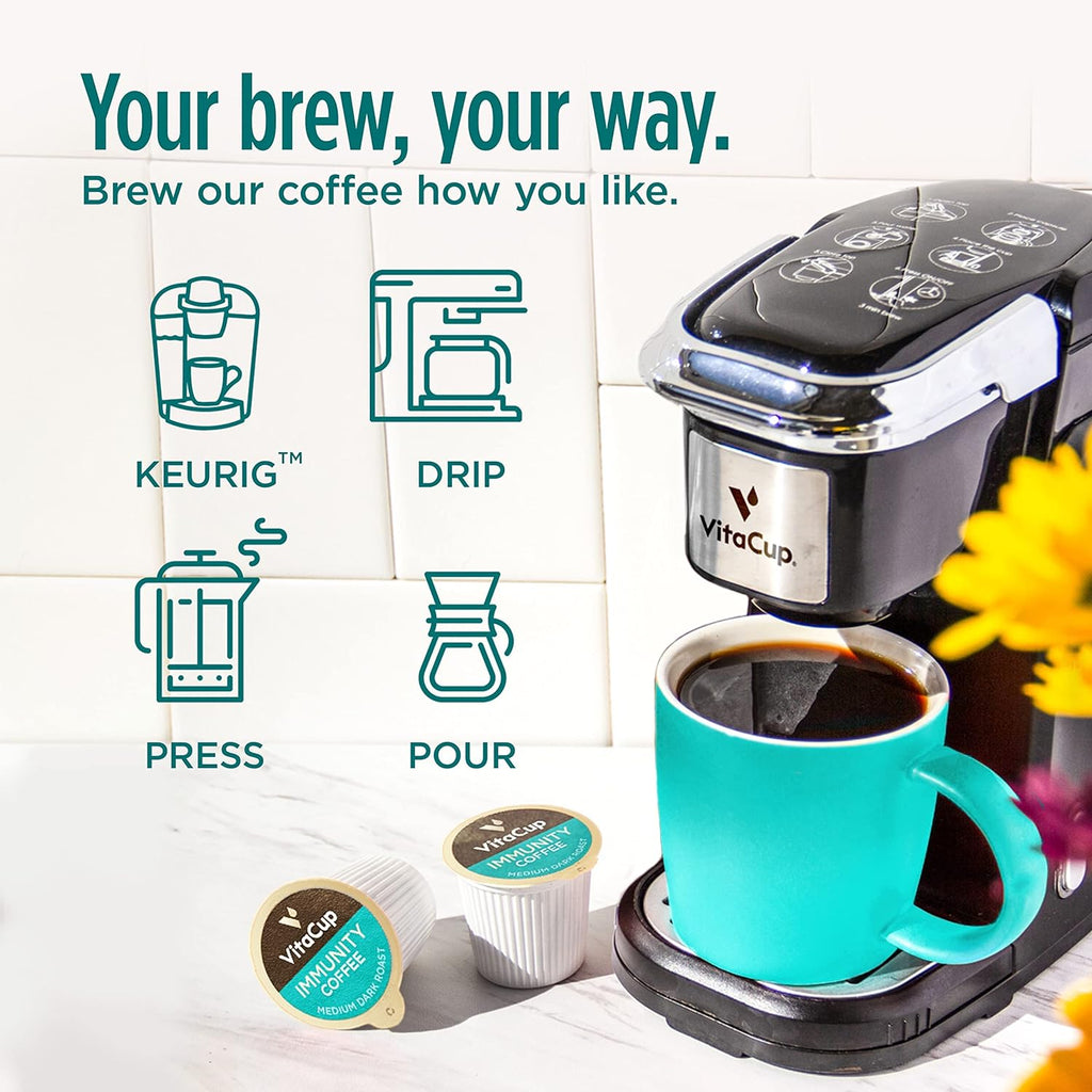 Slim Organic Coffee Pods with Diet Support  Bold Flavor