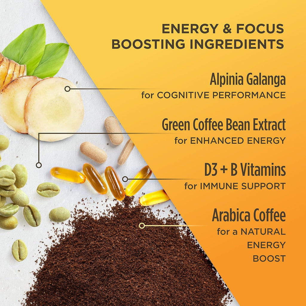 Slim Organic Coffee Pods with Diet Support  Bold Flavor